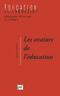 Les Avatars De L'Éducation : Problématiques Et Notions En Devenir - Preview