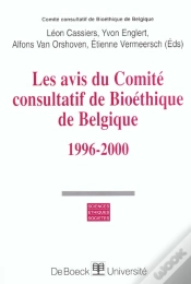 Capa do artigo Les Avis Du Comite Consultatif De Bioethique De Belgique 1996-2000