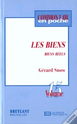 Capa do artigo Les Biens ; Biens Reels T.3