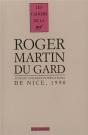 Les Cahiers De La Nrf Actes Du Colloque International De Nice (Cahier Martin Du Gard 3) - Preview