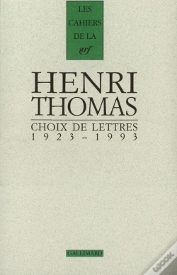 Capa do artigo Les Cahiers De La Nrf : Choix De Lettres ; 1923-1993