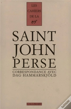 Capa do artigo Les Cahiers De La Nrf Correspondance De Saint John Perse Et Dag Hammarskjold