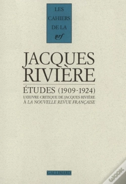 Capa do artigo Les Cahiers De La Nrf : Études : (1909-1924)