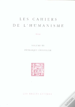 Capa do artigo Les Cahiers De L'Humanisme ; Special Petrarque Epistolier