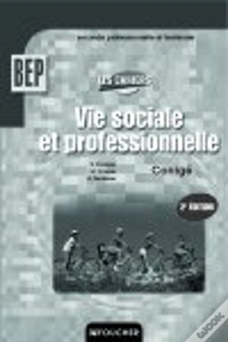 Capa do artigo Les Cahiers Vie Sociale Et Professionnelle ; Bep Corrigé