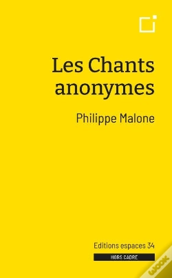 Capa do artigo Les Chants Anonymes