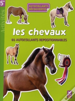 Capa do artigo Les Chevaux ; 65 Autocollants Repositionnables