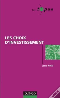 Capa do artigo Les Choix D'Investissements