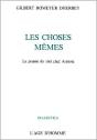 Les Choses Mêmes ; La Pensée Du Réel Chez Aristote - Preview