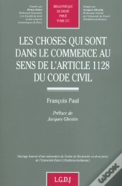Capa do artigo Les Choses Qui Sont Dans Le Commerce Au Sens De L