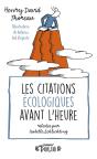 Les Citations Écologiques Avant L'Heure - Preview