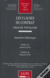 Les Clauses Contractuelles. Essai De Typologie - T.536