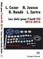 Les Clefs Pour L'Écrit Psi ; Mathématiques Et Informatique (Édition 2015/2016) - Preview