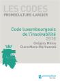 Les Codes Larcier Luxembourg : De L'Insolvabilité (Édition 2018) - Preview