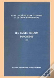 Capa do artigo Les Codes Pénaux Européens T.4 ; Roumanie, Saint-Marin, Suède, Suisse, Tchécoslovaquie, Turquie, Urss