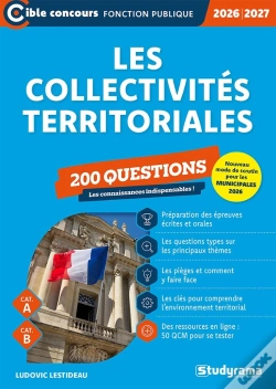 Capa do artigo Les Collectivités Territoriales - 200 Questions (Catégories A Et B) (Édition 2026/2027)