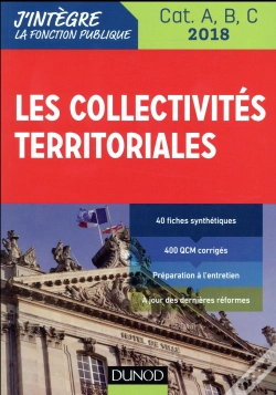 Capa do artigo Les Collectivites Territoriales 2018 - 8e Ed. -  Cat. A, B, C -