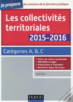 Capa do artigo Les Collectivités Territoriales ; Catégorie A, B, C (5e Édition)