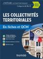 Les Collectivites Territoriales En Fiches Et Qcm - 2021 2022 - Cat. A, B, C - Categories A, B Et C - Preview