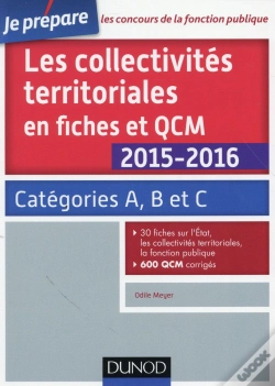 Capa do artigo Les Collectivités Territoriales En Qcm (3e Édition)