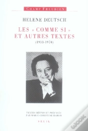 Capa do artigo Les Comme Si Et Autres Textes (1933-1970)