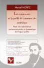 Les Communes Et La Publicité Commerciale Extérieure ; Pour Une Valorisation Environnementale Et Économique De L'Espace Public - Preview
