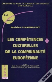 Capa do artigo Les Compétences Culturelles De La Communauté Européenne