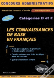 Capa do artigo Les Connaissances De Base En Français - Catégories B Et C