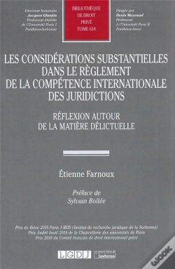 Capa do artigo Les Considérations Substantielles Dans Le Règlement De La Compétence Internationale Des Juridictions