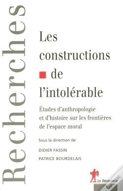 Capa do artigo Les Constructions De L'Intolérable Études D'Anthropologie Et D'Histoire