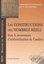 Capa do artigo Les Constructions Des Nombres Réels Dans Le Mouvement D
