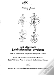 Capa do artigo Les Décisions Juridictionnelles Atypiques