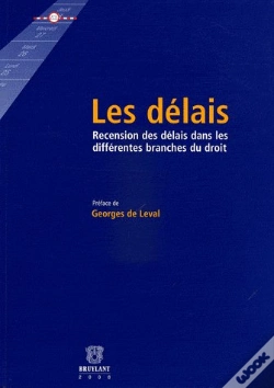 Capa do artigo Les Délais ; Recension Des Délais Dans Les Différentes Branches Du Droit