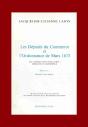 Les Députés Du Commerce Et L'Ordonnance De Mars 1673 - Preview