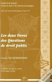 Capa do artigo Les Deux Livres Des Questions De Droit Public