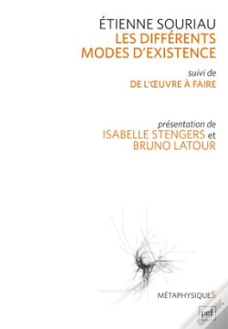Capa do artigo Les Differents Modes D'Existence ; L'Oeuvre À Faire