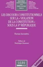 Les Discours Constitutionnels Sur La 