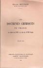 Les Doctrines Chimiques En France ; Du Début Du Xvii À La Fin Du Xviii Siècle - Preview