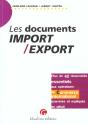 Les Documents Import Export En Pratique - Preview