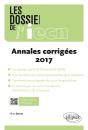 Les Dossiers De L'Iecn - Annales 2017 Corrigées - Preview