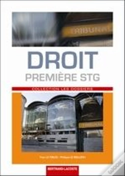 Capa do artigo Les Dossiers Droit ; 1ère Stg