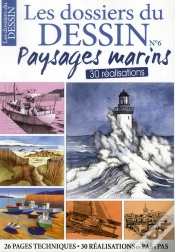 Capa do artigo Les Dossiers Du Dessin T.6 ; Paysages Marins ; 30 Réalisations
