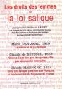 Les Droits Des Femmes Et La Loi Salique - Preview