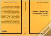 Capa do artigo Les Droits Fondamentaux De La Personne Humaine En 1995 Et 1996