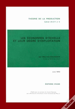 Capa do artigo Les Économies D'Échelle Et Leur Degré D'Exploitation