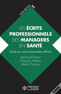 Capa do artigo Les Écrits Professionnels Des Managers En Santé