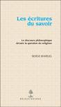 Les Écritures Du Savoir ; Le Discours Philosophique Devant La Question Du Religieux - Preview