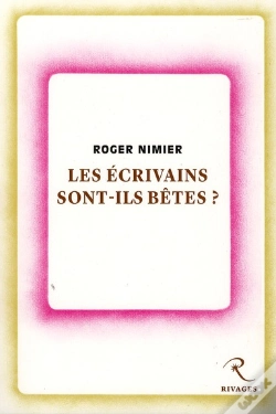 Capa do artigo Les Écrivains Sont-Ils Bêtes ?