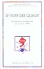 Les Elections Europeennes De Juin 1999 - Preview