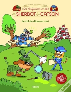 Capa do artigo Les Énigmes En Bd De Sherbot & Catson : Le Vol Du Diamant Vert